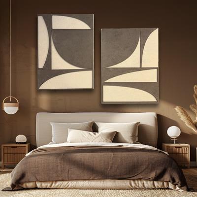 İskandinav Model Dokulu Duvar Aksesuarı I KZY-EXC-449