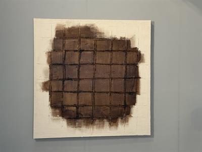 Kahve Soyut Yağlıboya Duvar Aksesuarı I KZY-EXC-459