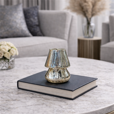 Moonlight Gümüş Mumluk I KZY-LMN-283-SİLVER