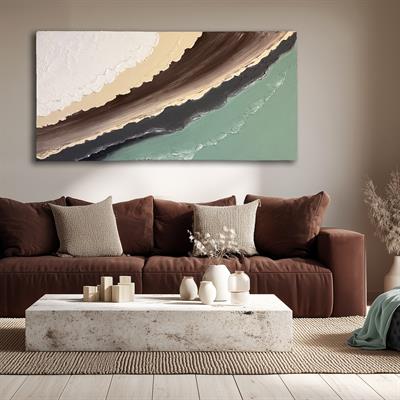 Renkli Kabartmalı Yağlıboya Duvar Aksesuarı I KZY-EXC-455