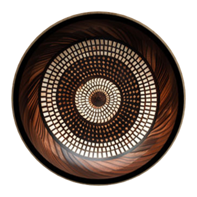 Rustik Takım Yuvarlak Tablo KZY-CDA-457