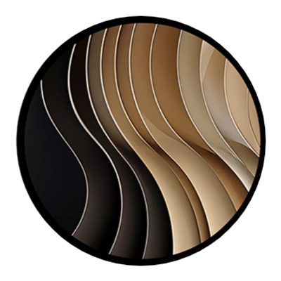 Sarmal Desen Mocha Detay Tablo KZY-CDA-452