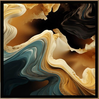 Soyut Terra Tablo KZY-UV-5095