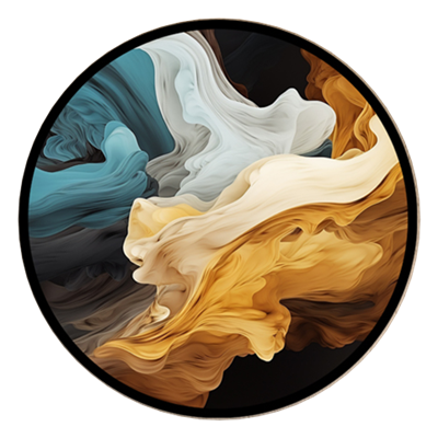 Terra Koleksiyon Sarı Renk Detay Tablo KZY-CDA-450