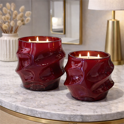 Zigzag Model Mum Bordo I KZY-LMN-201