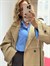 Premium Apoletli Poliviskon Trench Caramel