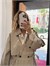 Premium Apoletli Poliviskon Trench Camel