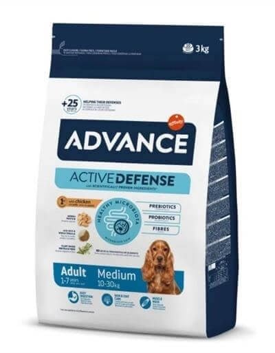 Advance Adult Medium Tavuklu Orta Irk Yetişkin Köpek Maması 3 Kg