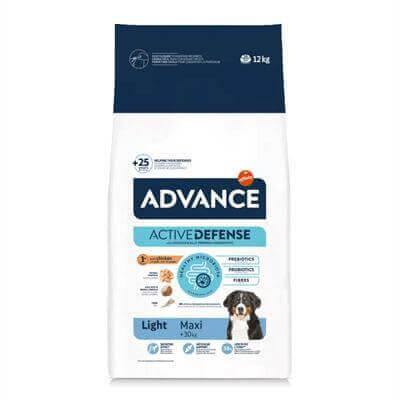Advance Maxi Light Tavuk ve Pirinçli Kilolu Büyük Irk Yetişkin Köpek Maması 12 kg