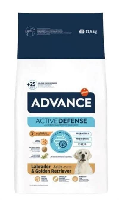 Advance  Labrador Golden Retriever Yetişkin Köpek Maması 11,5 Kg