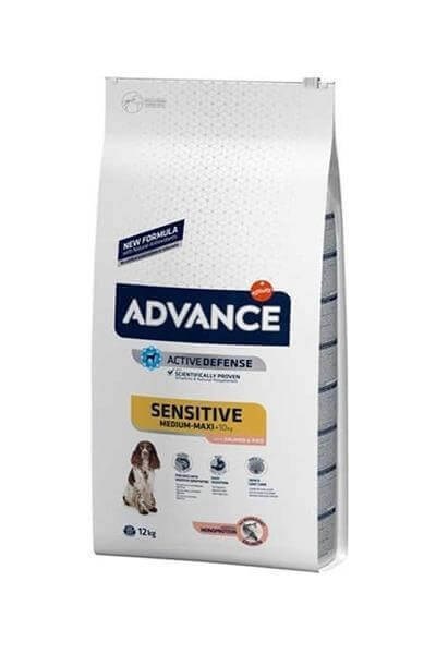 Advance Sensitive Somonlu Hassas Yetişkin Köpek Maması 12 Kg