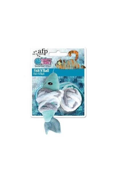 AFP Knotty Habit - İpli Peluş Balık 13x9x4 cm