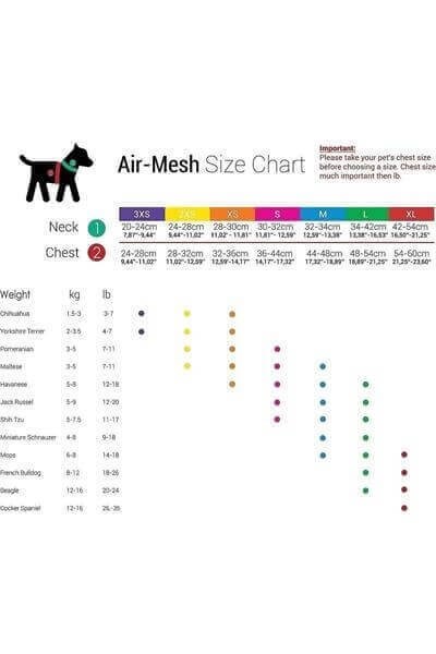 Tailpetz Air Mesh Göğüs Tasması CAMO-L