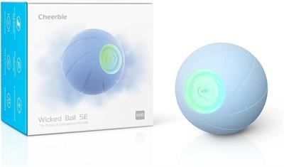 Cheerble Şarjlı Akıllı İneraktif Oyun Topu Mavi Small 5.5 cm
