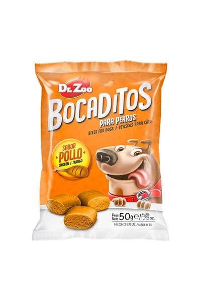 Dr.Zoo Bocaditos Tavuklu Köpek Ödülü 50gr