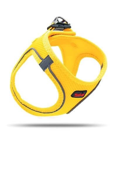 Tailpetz Air Mesh Göğüs Tasması YELLOW-S