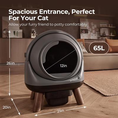 Els Pet Otomatik Koku Kontrollü Akıllı Kedi Tuvaleti