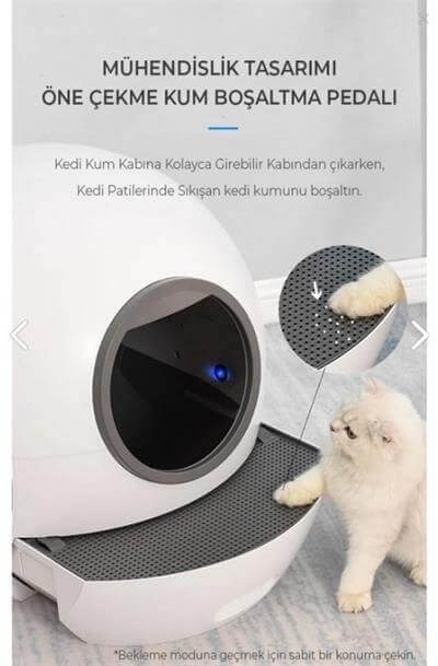 Els Pet Otomatik Smart Pro Akıllı Kedi Tuvaleti
