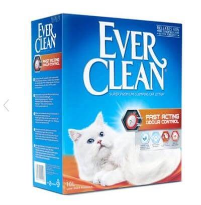 Ever Clean Fast Acting (Hızlı Etki Eden Bitki Özlü) Kedi Kumu 10 Lt