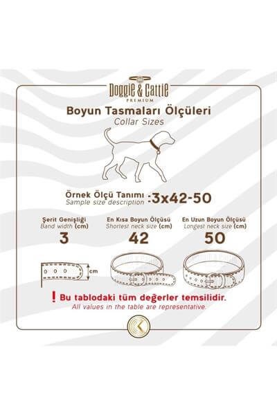 Doggıe DSBT Dokuma Sade Boyun Tasması L-KIRMIZI