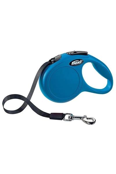 Flexi New Classic XS Beden Mavi 3 mt Şerit Tasma