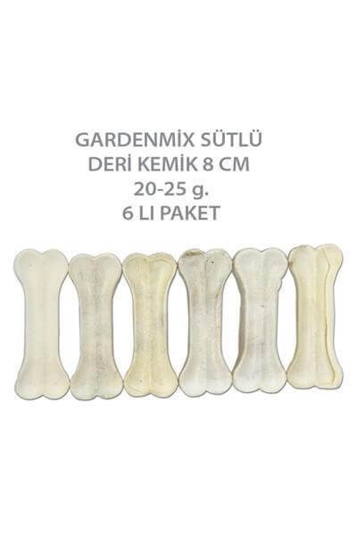 Gardenmix Sütlü deri kemik-7,5 cm 20-25gr 6 adet