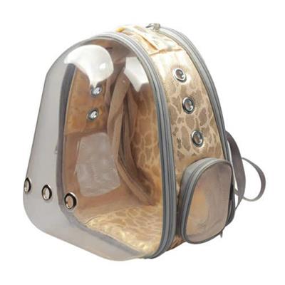 Glipet Şeffaf Astronot Fileli Kedi Köpek Taşıma Çantası 42x22x33 Cm