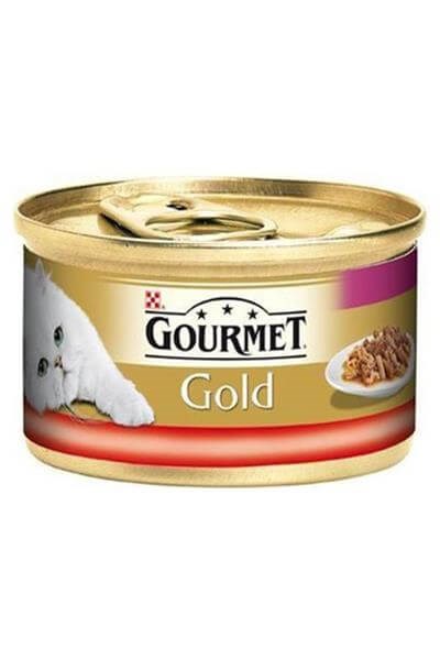 Gourmet Gold Çifte Lezzet Sığır/Tavuk Etli Konserve-85 gr