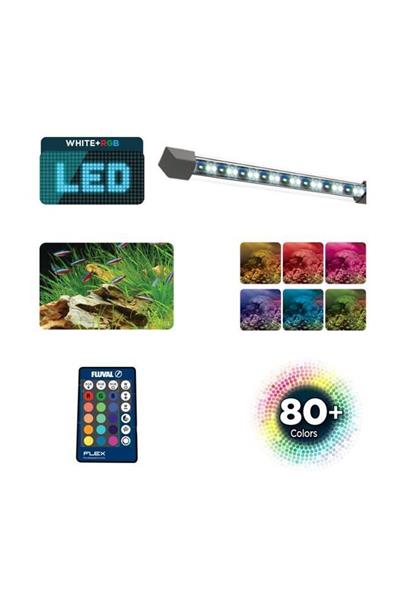 Hagen Fluval FL Flex Akvaryum 34 L BEYAZ