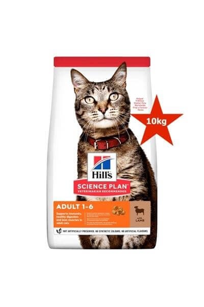 Hills Cat Adult Lamb Kuzu Kedi Maması 10 kg