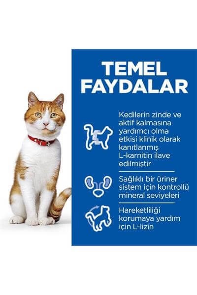 Hills Cat Sterilized Somonlu Kısırlaştırılmış Kedi Maması 10 Kg
