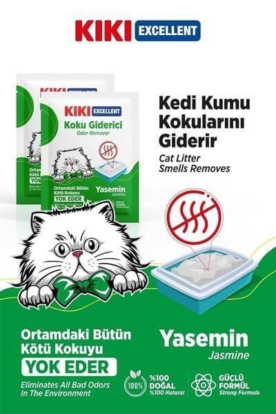 Kiki Excellent Kedi Koku Giderici Yasemin Kokulu 25 Gr