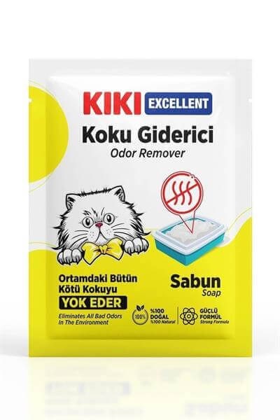 Kiki Excellent Kedi Kumu Koku Giderici  Sabun Kokulu 25 gr 