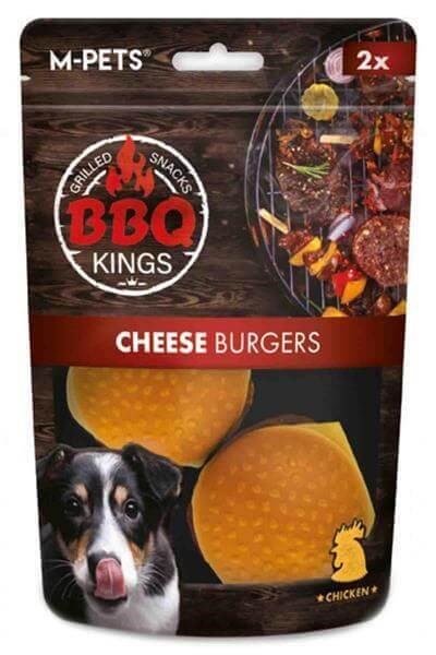 M-PETS BBQ Kings Cheeseburger Tavuklu Köpek Ödüllü 130gr