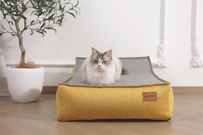 M-PETS CLOUD FONKSİYONEL ŞİŞİRİLEBİLİR YATAK YELLOW
