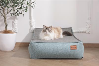 M-PETS CLOUD FONKSİYONEL ŞİŞİRİLEBİLİR YATAK BLUE