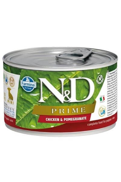 ND Dog Prime Tavuk/Nar Köpek Konservesi 140 Gr 