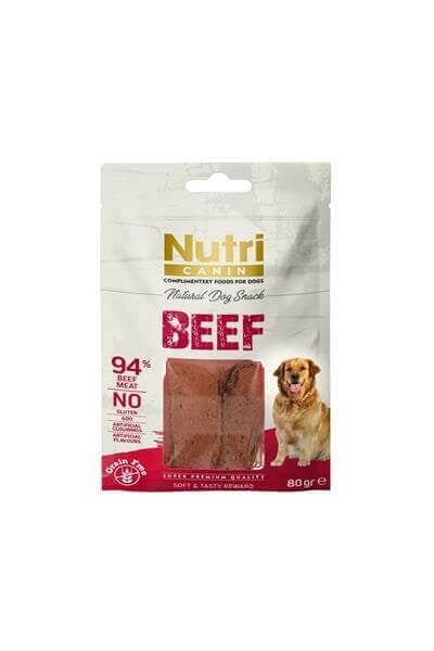 Nutri Canin %94 Sığır Etli Tahılsız Köpek Ödül Maması 80gr