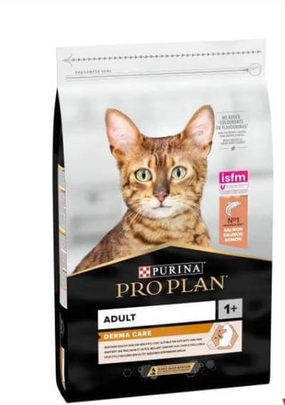 Pro Plan Derma Care Somonlu Tüy Sağlığı Destekleyici Kedi Maması 10kg