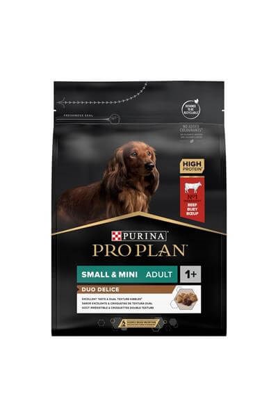 Pro Plan Dog Duo Delice Biftekli Küçük Irk Köpek Maması 2,5 Kg