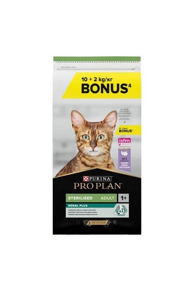 Pro Plan Kısır Hindili Yetişkin Kedi Maması 10+2 Kg