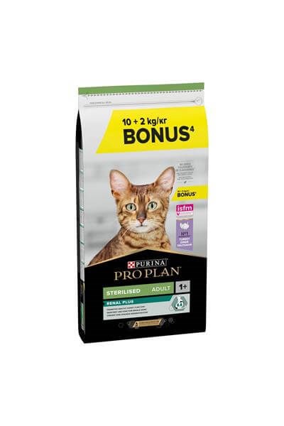 Pro Plan Kısır Hindili Yetişkin Kedi Maması 10+2 Kg
