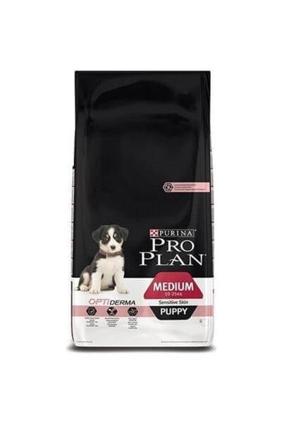 Pro Plan Puppy Medium Sensitive Skin Somonlu Orta Irk Yavru Köpek Maması 12kg