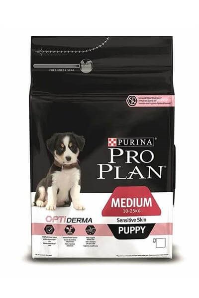 Pro Plan Puppy Medium Sensitive Skin Somonlu Orta Irk Yavru Köpek Maması 3kg