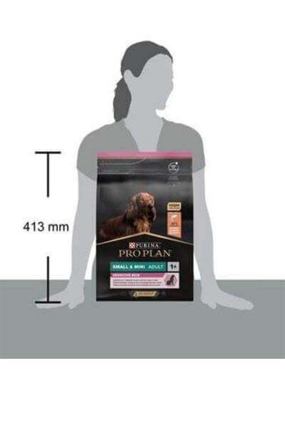 Pro Plan Sensitive Skin Small  Mini Somonlu Küçük Irk Köpek Maması 3 Kg