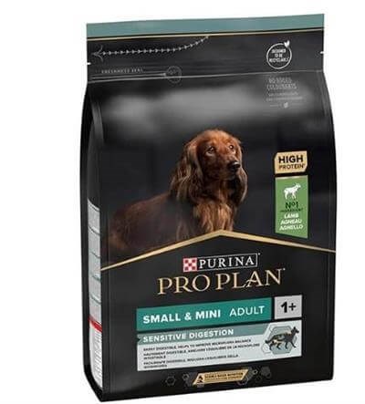 Pro Plan Small Mini Sensitive Digestion Kuzulu ve Pirinçli Küçük Irk Yetişkin Köpek Maması 3kg