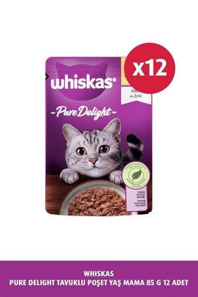 Pure Delight Tavuklu Poşet Yaş Mama 85 G 12X