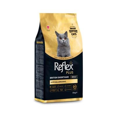 Reflex Plus British Shorthair Yetişkin  Kedi Maması 8 Kg