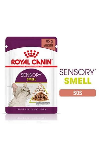 Royal Canin Cat Sensory Smell Gravy Kedi Konservesi 85g