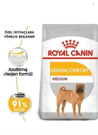 Royal Canin Dog CCN Medium Dermacomfort Köpek Maması 12 Kg
